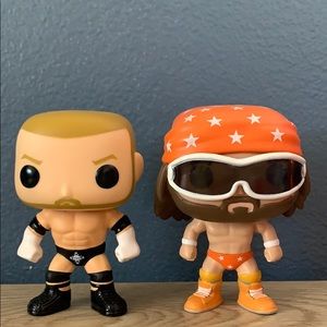LOT of 2 WWE Funko Pop- No Box